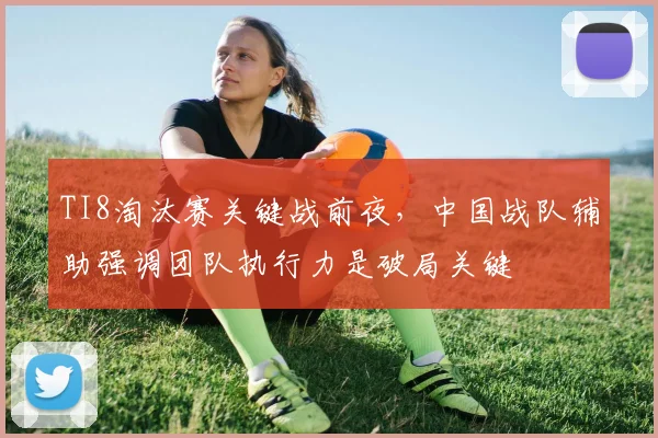 TI8淘汰赛关键战前夜，中国战队辅助强调团队执行力是破局关键